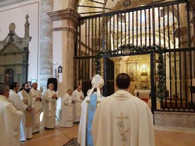 El obispo abre el Año Santo Mariano en Villalba del Rey
