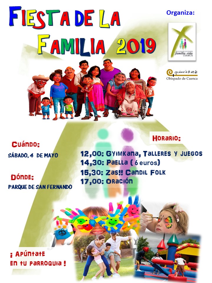 Este sábado se celebra la Fiesta de la Familia 2019