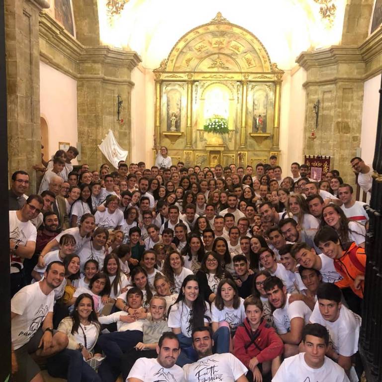 Más de 200 jóvenes participan en la XX Peregrinación+Misión de la diócesis de Cuenca