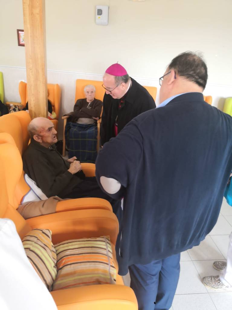 Visita Pastoral de Monseñor José María Yanguas a Horcajo de Santiago