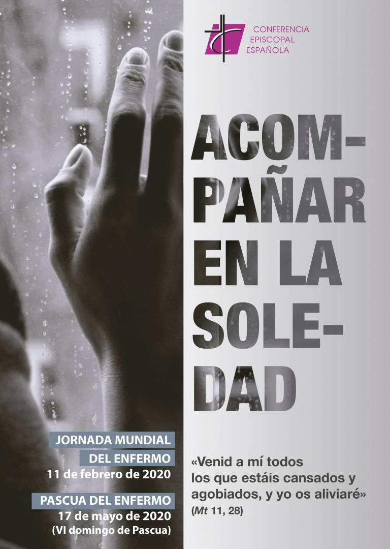 11 de febrero, Jornada Mundial del Enfermo: «Acompañar en la soledad”