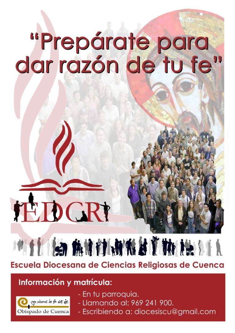 El 6 de octubre comienza un nuevo Curso en la Escuela Diocesana de Ciencias Religiosas de Cuenca