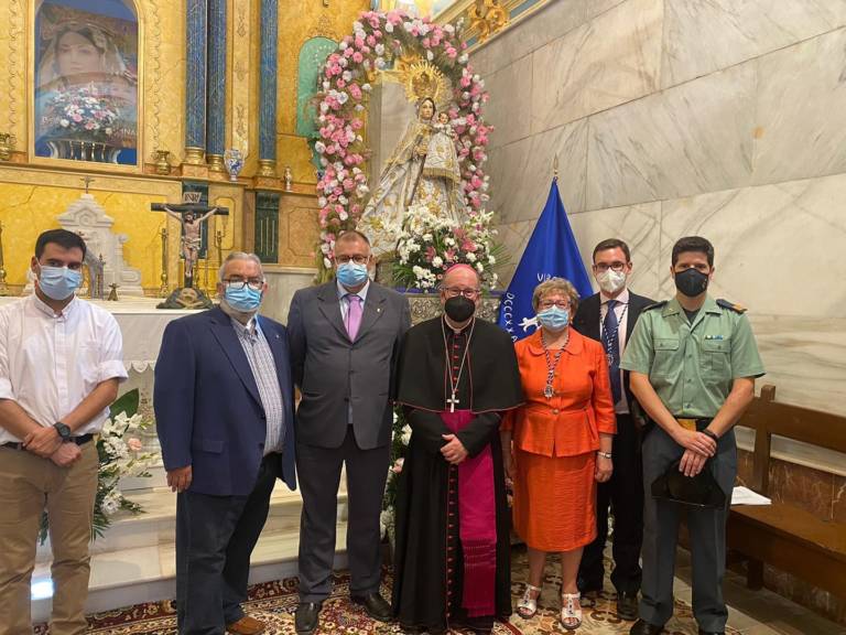 Mons. Yanguas oficia la Santa Misa de Ntra. Sra. del Pinar en Cañaveras