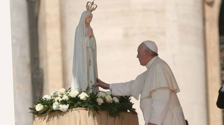 La Diócesis de Cuenca se une en oración al Papa en el Acto que consagrará a la Santísima Virgen los países de Rusia y Ucrania pidiendo la paz