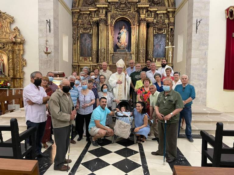 El Sr. Obispo realiza una Visita Pastoral a Esta mañana el Obispo de Cuenca ha realizado una Visita Pastoral a las localidades a Canalejas del Arroyo, Castejón y Valdeolivas