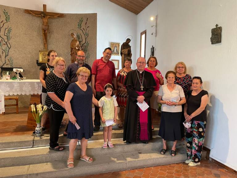 El Sr. Obispo realiza una Visita Pastoral a Poyatos, Huerta de Marojales y Puente de Vadillos