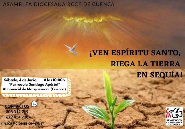 4 de junio, Asamblea Diocesana de la Renovación Carismática Católica de la Diócesis de Cuenca