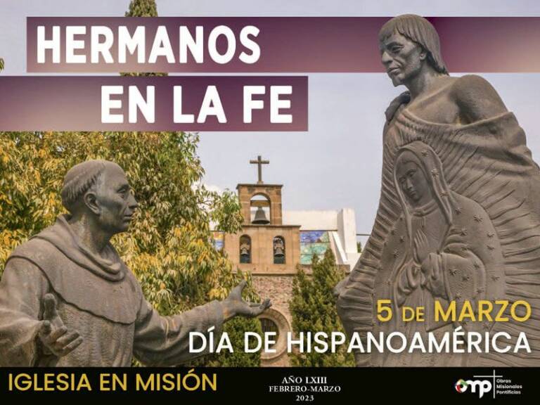 5 de marzo, Día de Hispanoamérica con el lema, «Hermanos en la fe»