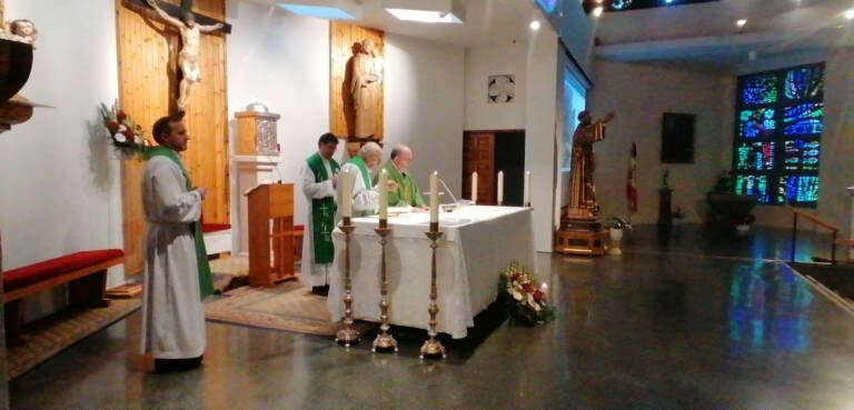 El Sr. Obispo preside la Misa del Enfermo de la Hospitalidad de Lourdes