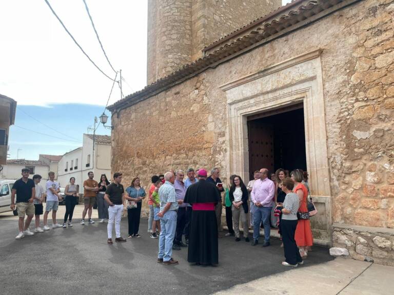 El Sr. Obispo ha realizado una Visita Pastoral a El Cañavate