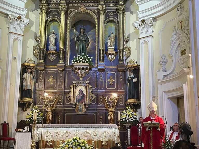 El Sr. Obispo celebra la solemnidad del patrono de España en el hospital de Santiago de Cuenca