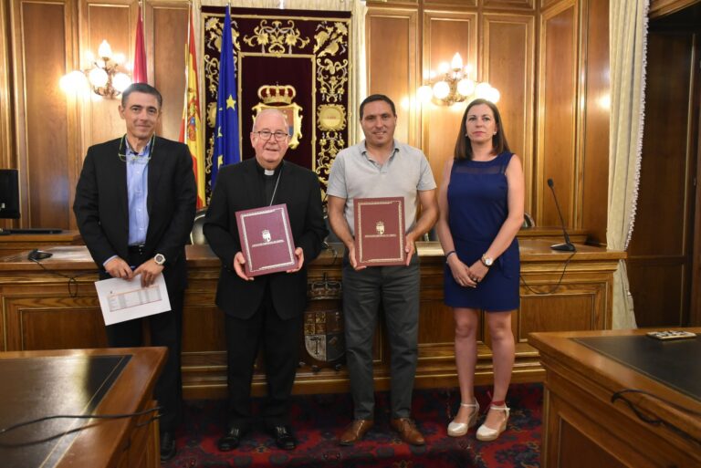 Renovado el convenio de colaboración entre Diputación y el Obispado para la rehabilitación de edificios religiosos y bienes muebles patrimoniales