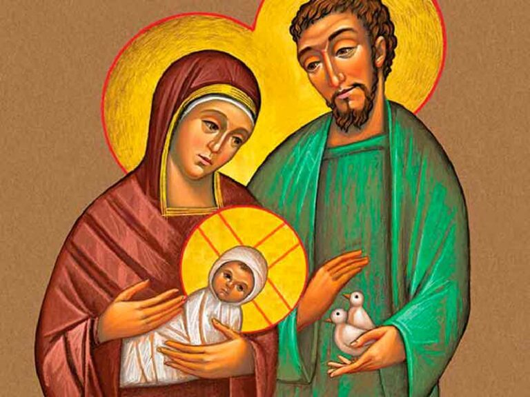 31 de diciembre, Jornada de la Sagrada Familia con el lema, “Familia, portadora de la Buena Noticia”