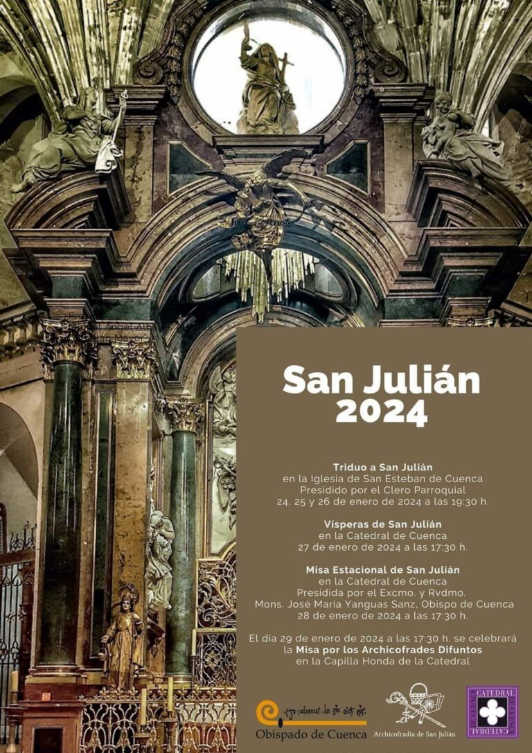 Actos con motivo de la festividad de San Julián 2024, patrón de la Diócesis de Cuenca