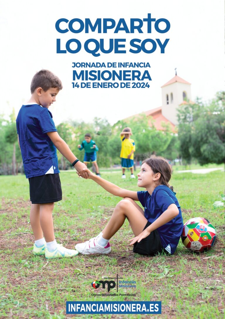 14 de enero, Jornada de Infancia Misionera bajo el lema «Comparto lo que soy»