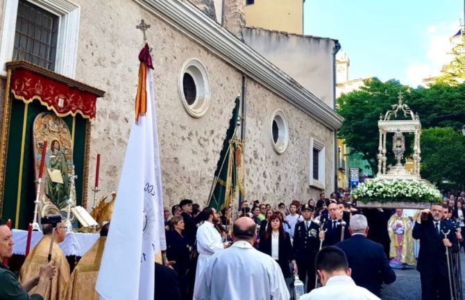 Mons. Yanguas presidirá la Misa del Corpus Christi, el 2 de junio, a las 18 h. en la Catedral y al finalizar la Custodia saldrá en procesión por las calles de Cuenca