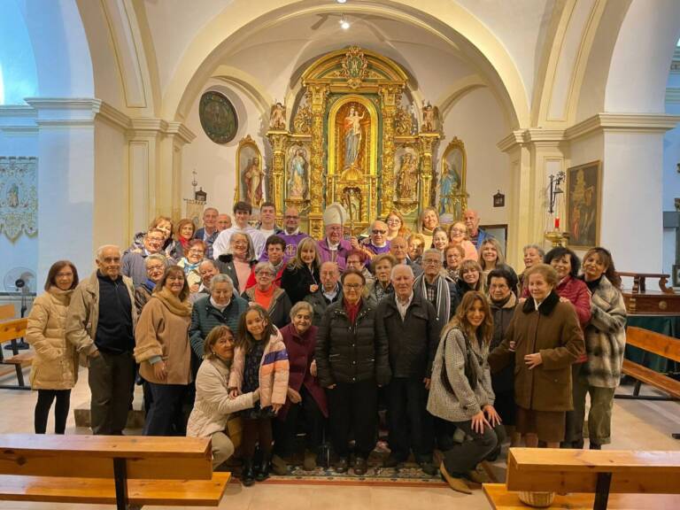 Visita Pastoral de Monseñor José María Yanguas a las parroquias de Carrascosa de Haro y Villar de la Encina